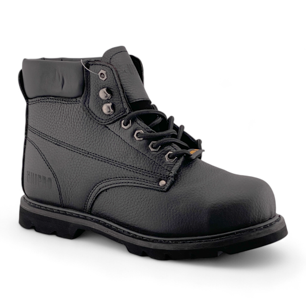 Men's Safety Toe Work Boots | MWB9708 | Black