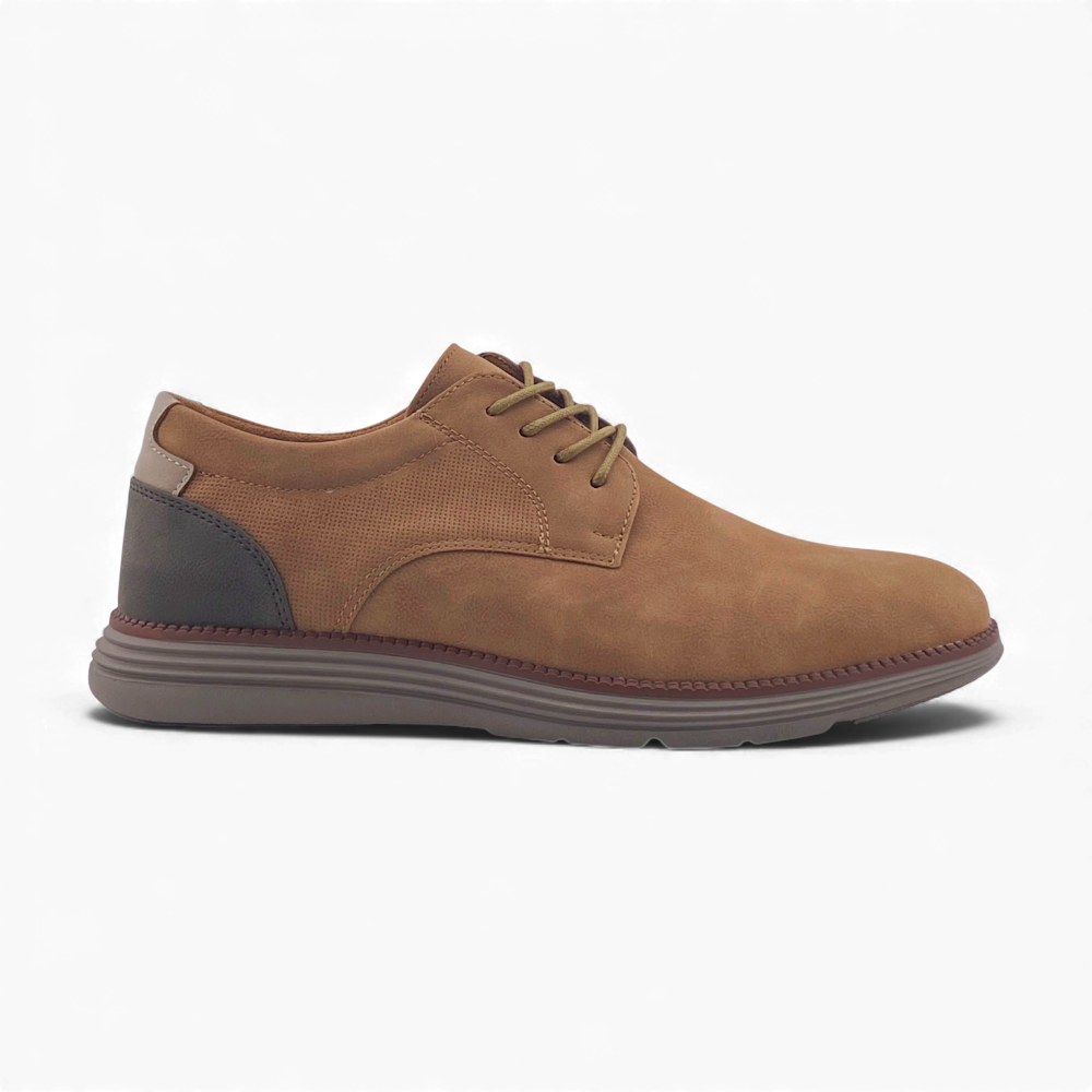 Men's Comfort Casuals Shoes | MWC61822 | Black & Tan