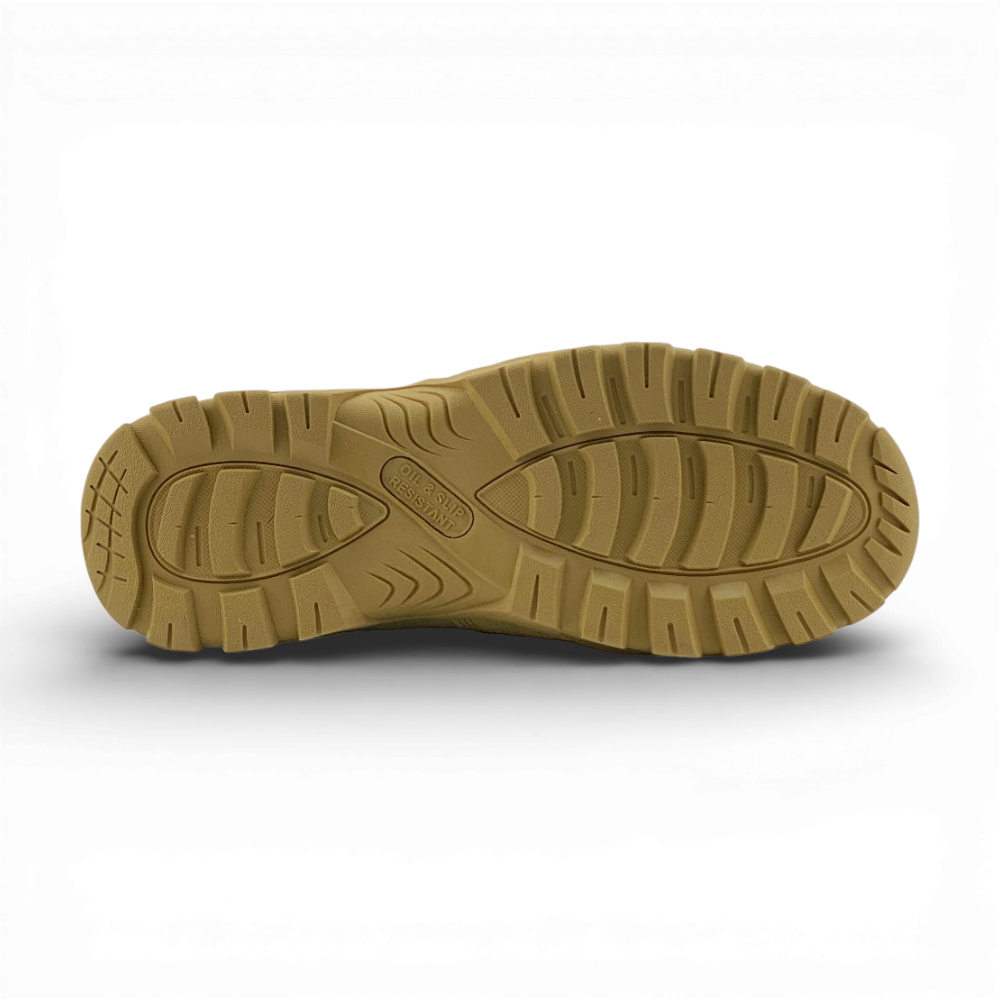 Men's Tactical Coyote Leather Work Boots | MWB6601 | Wheat