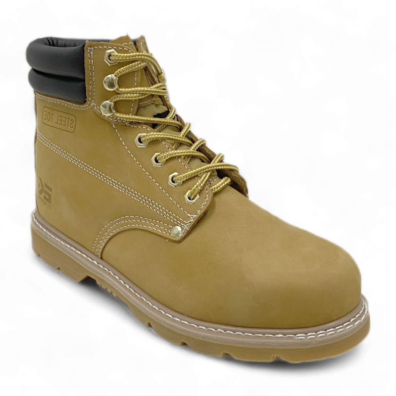 Men's Safety Toe Work Boots | MWB6626 | Wheat