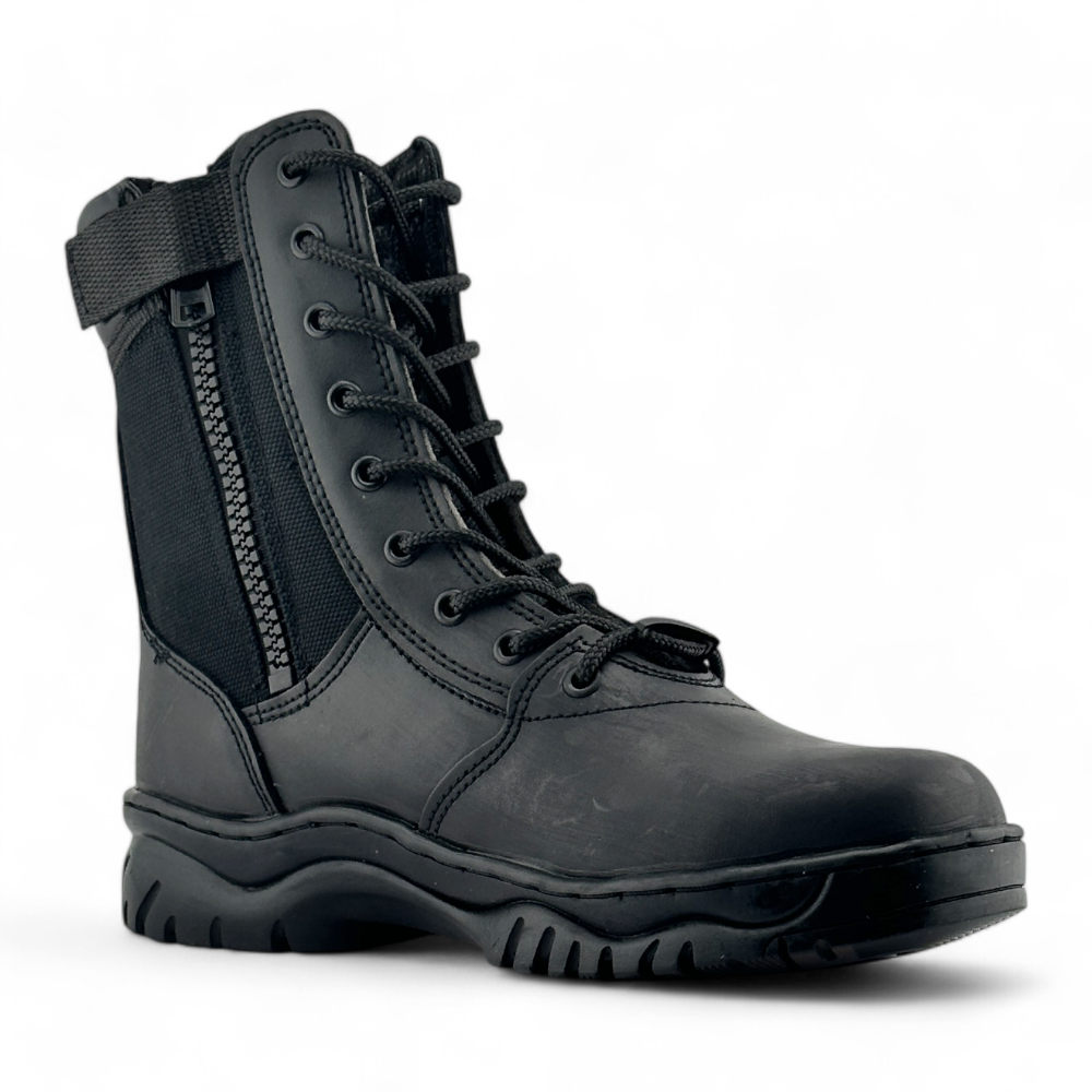 Men's Tactical Zipper Work Boot | MWB9601 | Black