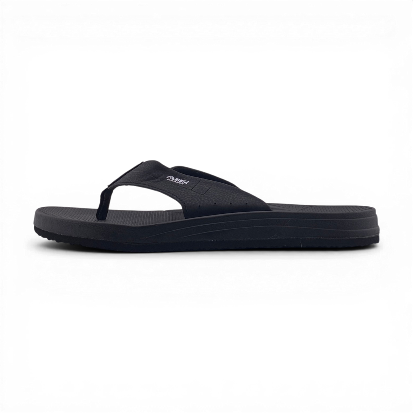 Mens Flip Flop Slippers | MSL4142M | Black, Tan & Grey