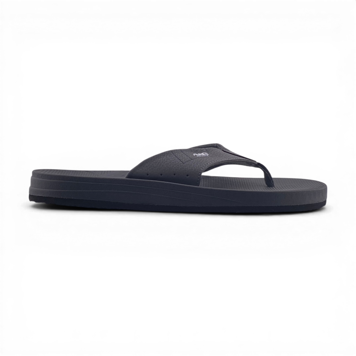 Mens Flip Flop Slippers | MSL4142M | Black, Tan & Grey