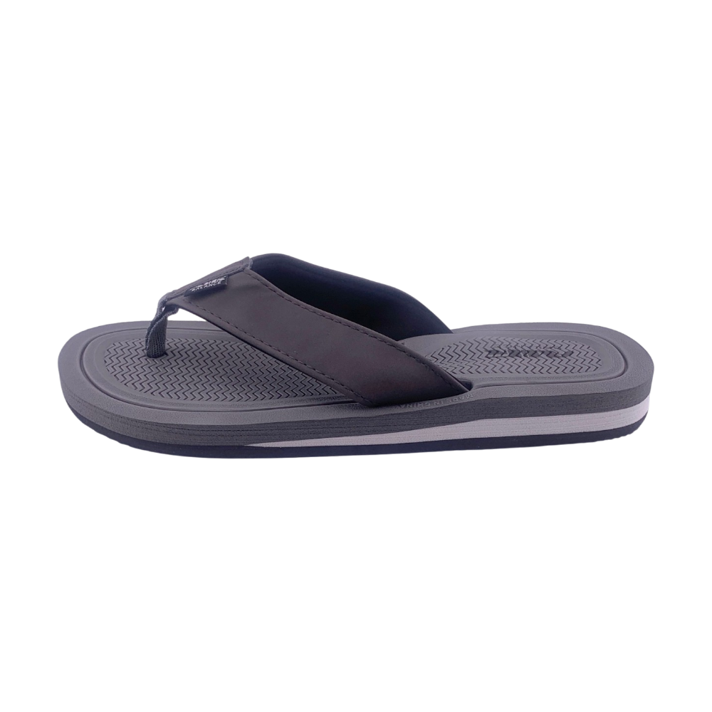 Mens Flip Flop Slippers | MSL7073M | Black, Brown & Grey