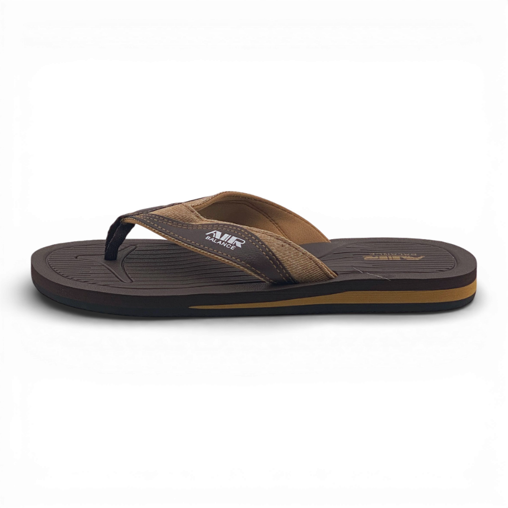Mens SlippersMens Flip Flop Slippers | MSL7078 | Black, Brown & Navy