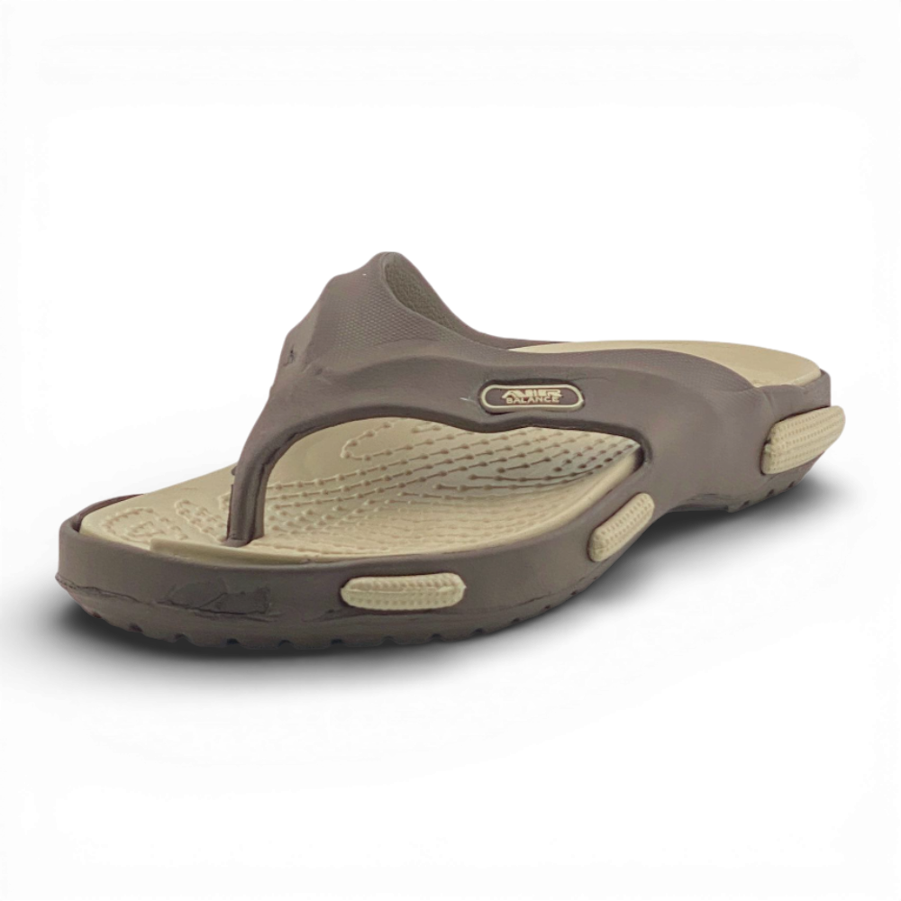 Mens Flip Flop Slippers | MSL899M | Black & Brown