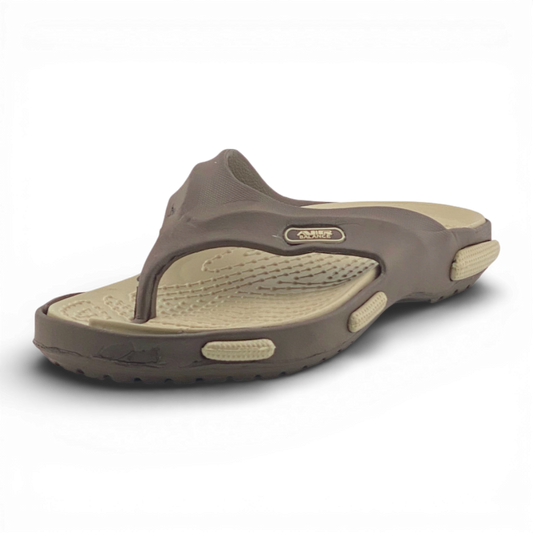 Mens Flip Flop Slippers | MSL899M | Black & Brown