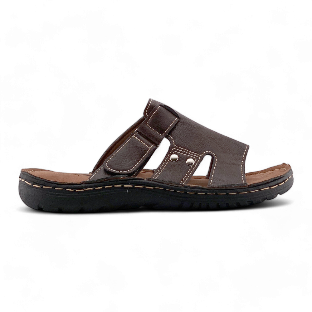 Men's Slippers | MSL7705 | Tan & Brown