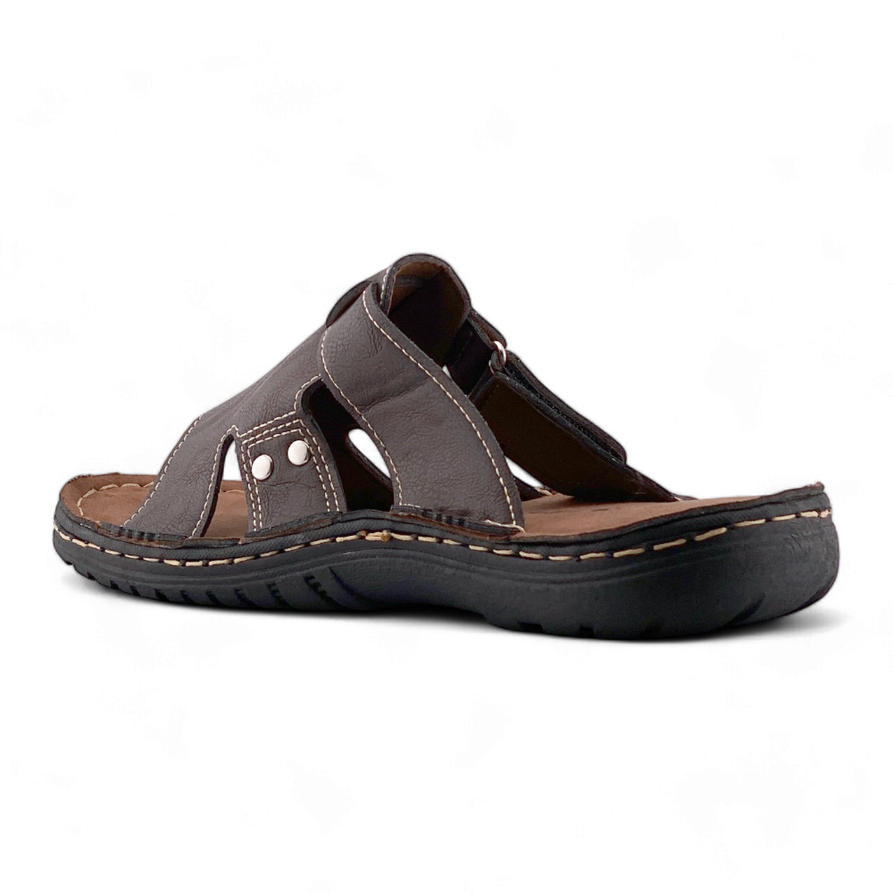 Men's Slippers | MSL7705 | Tan & Brown