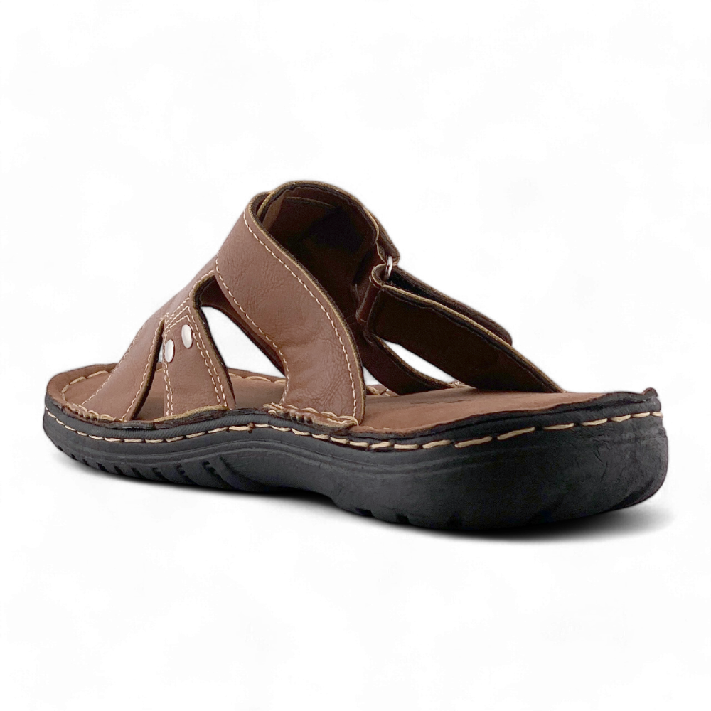 Men's Slippers | MSL7705 | Tan & Brown