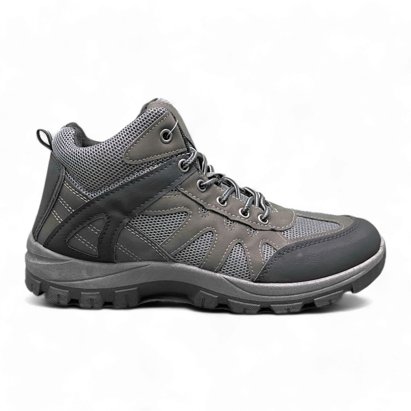 Men's Hi Top Hikers | MHK7728 | Black Grey