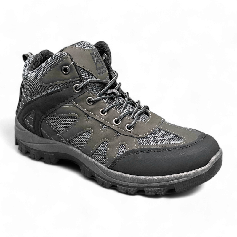 Men's Hi Top Hikers | MHK7728 | Black Grey