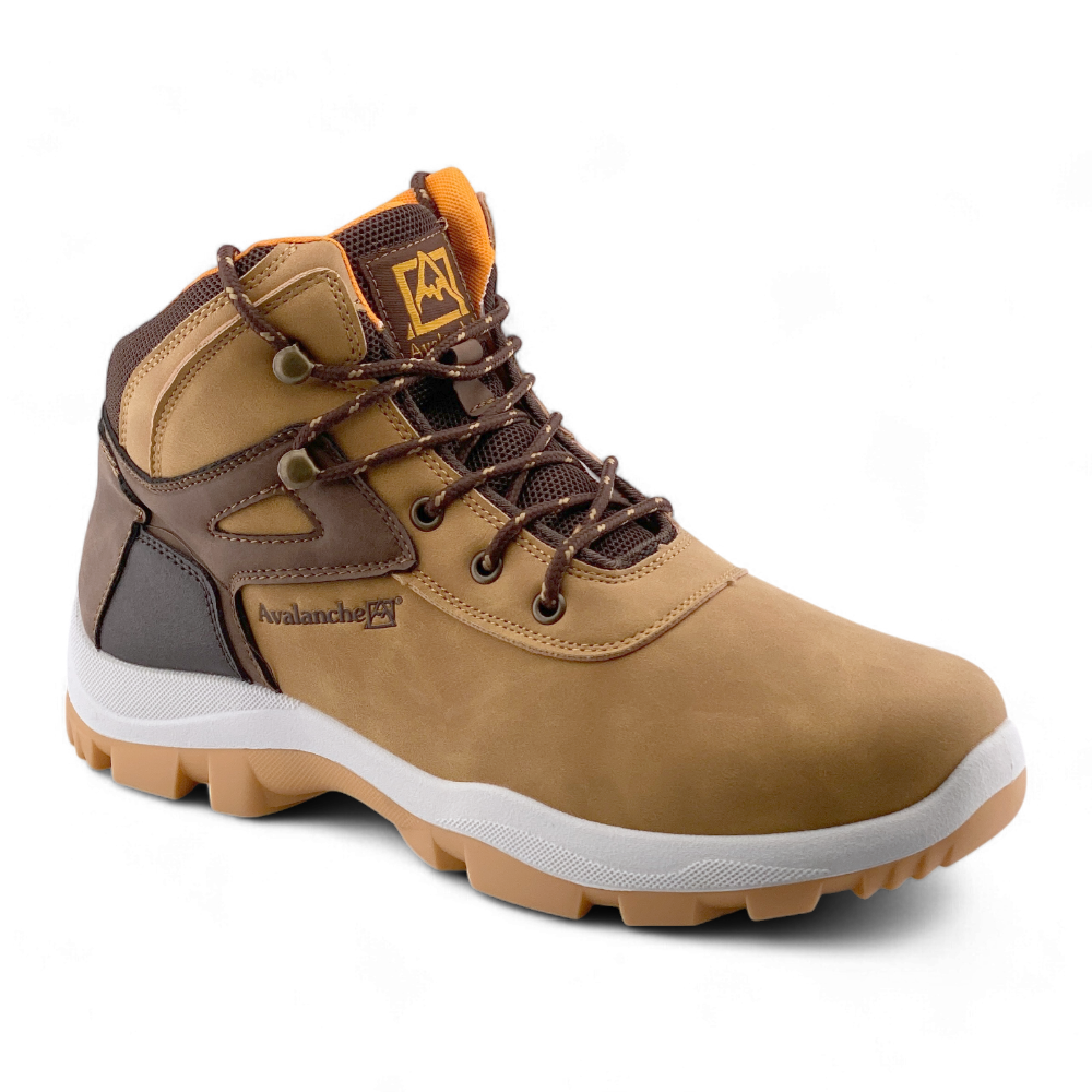 Men's Hi Top Hikers | MHK9453 | Tan Brown