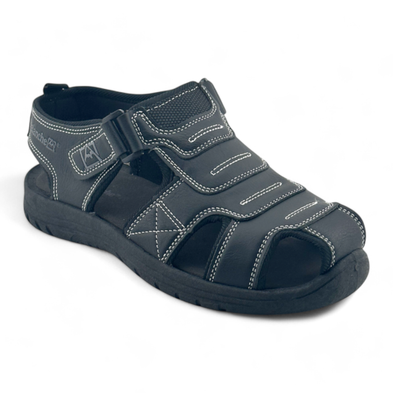 Men's Sandals |  MSA0854 | Black & Tan