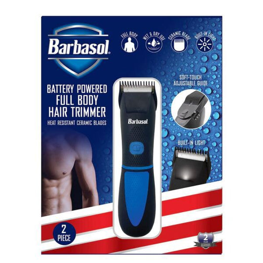 BARBASOL BATTERY POWERED FULL BODY HAIR TRIMMER