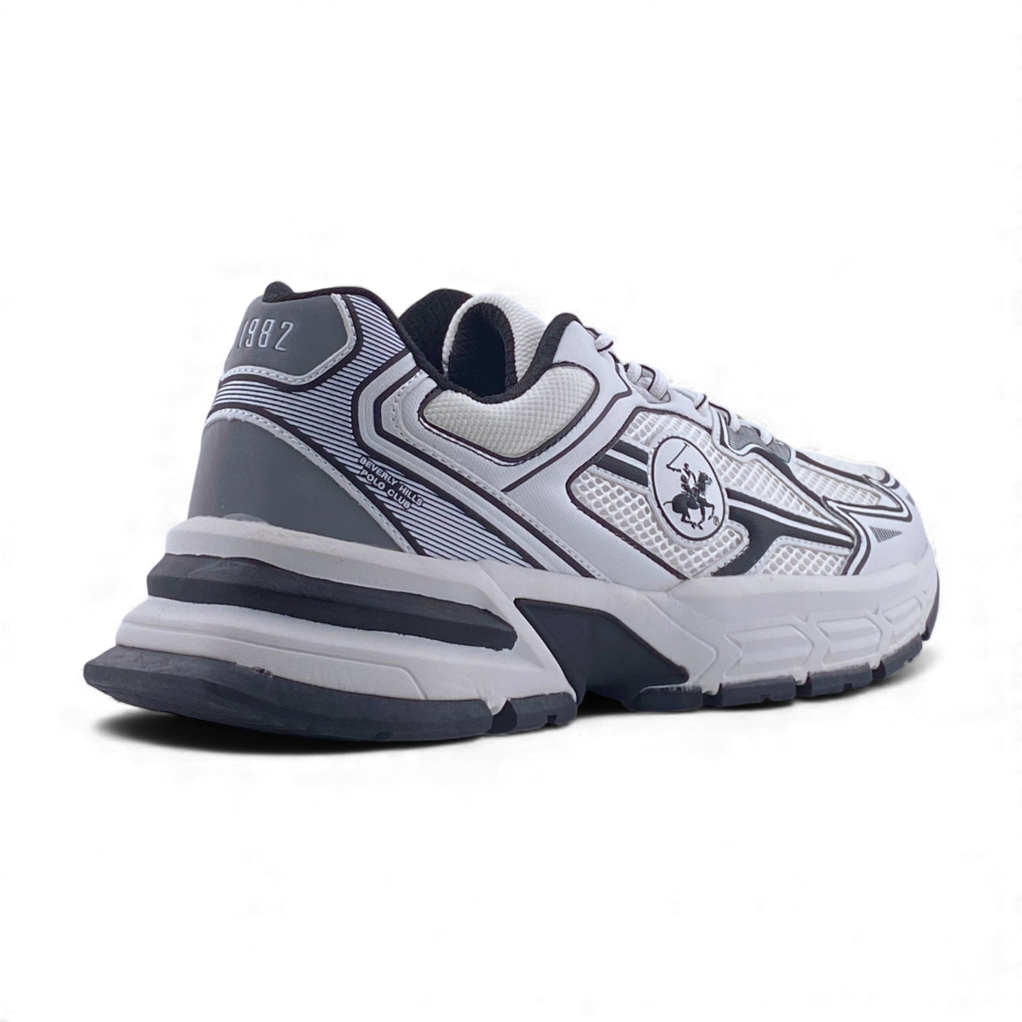 Beverley Hills Polo Club Sneakers | GRAVEL | Black, Grey, Navy