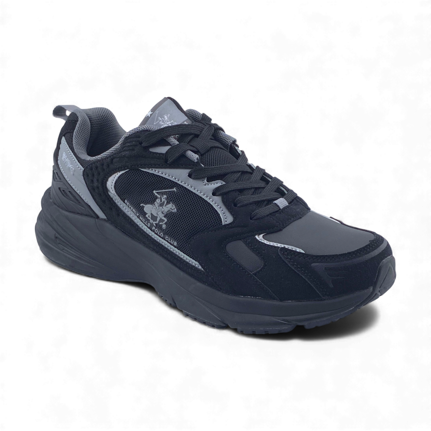 Beverley Hills Polo Club Sneakers | ROGEN | Black