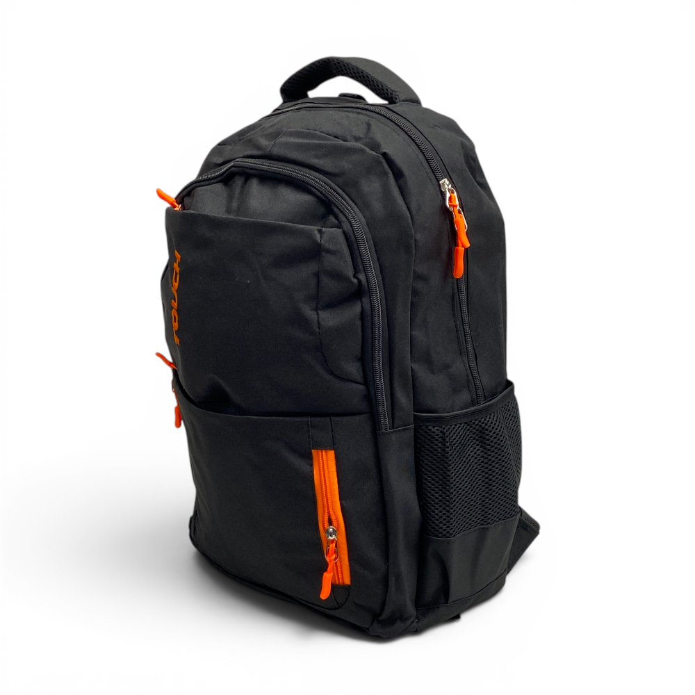 Touch Multi Compartment Backpack 18" | Black, Navy and Grey