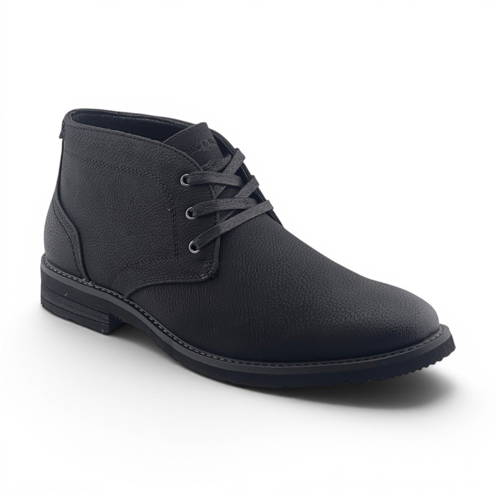 Men's Boot Camp Casual Boots by Charles & Henry | Black and Brown