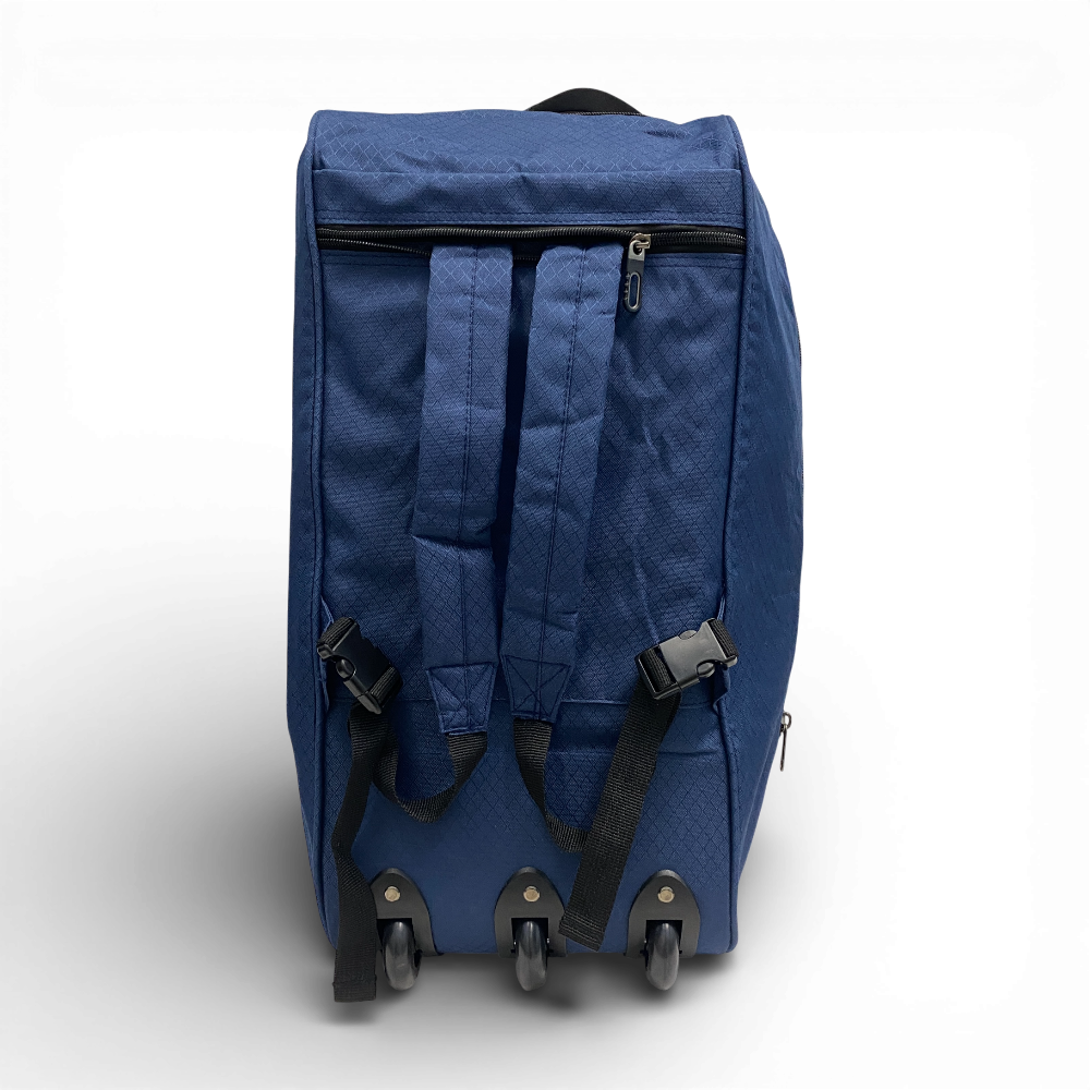 Challenger Wheel Bag | Black & Navy