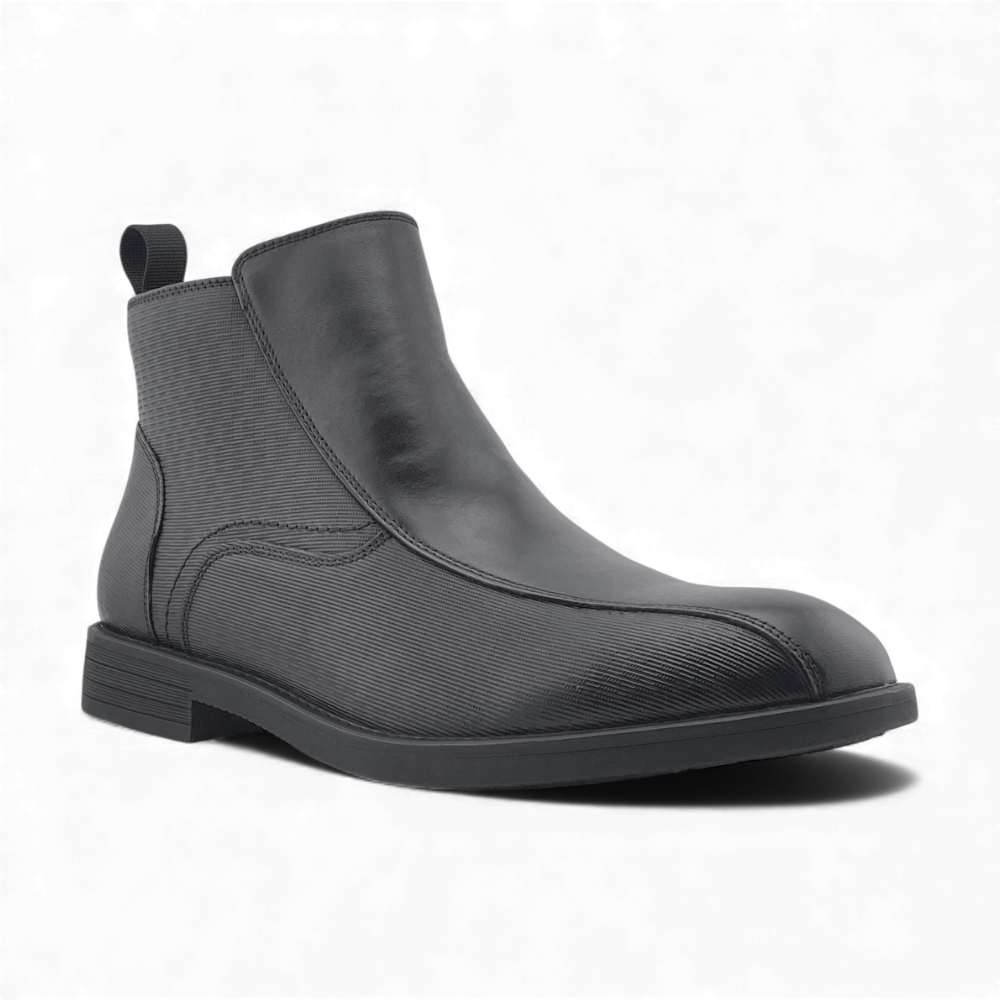 Men's City Rock Dress Boots by Charles & Henry London | Black