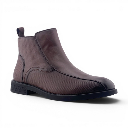Men's City Rock Dress Boots by Charles & Henry London | Black & Black
