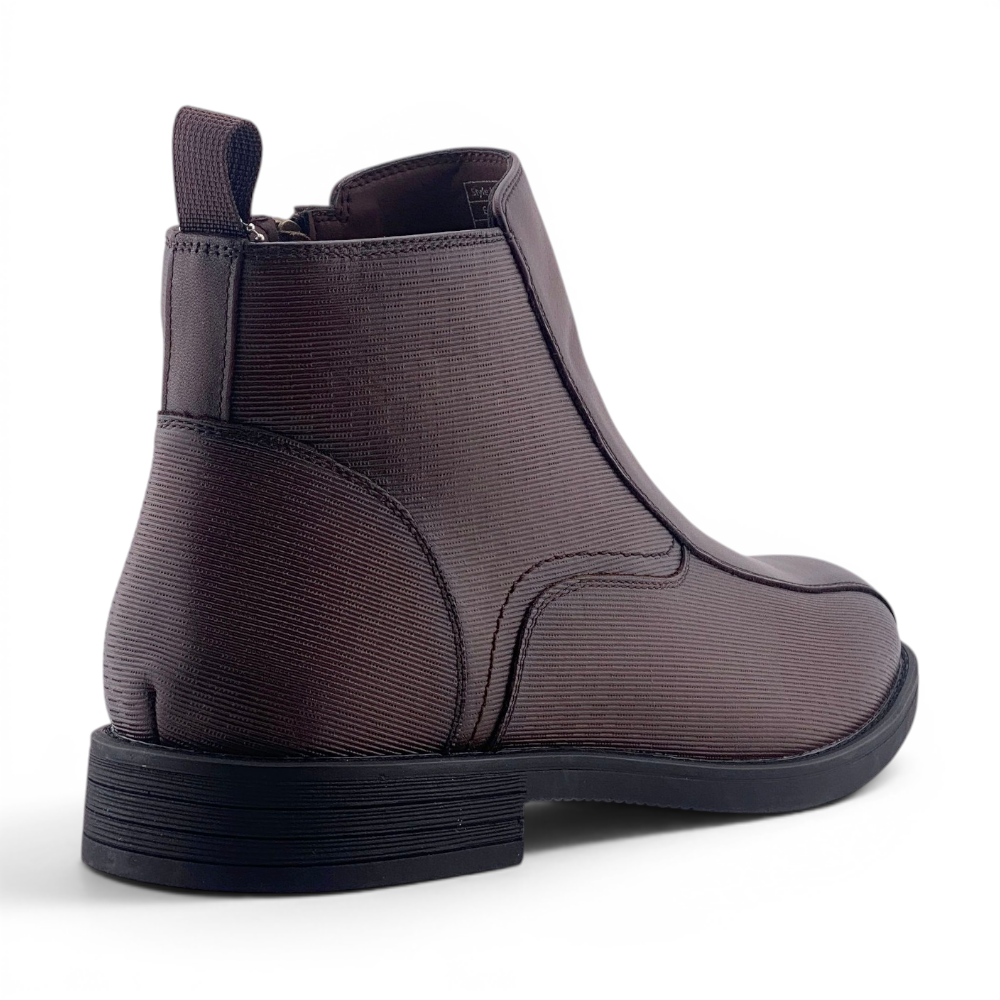 Men's City Rock Dress Boots by Charles & Henry London | Black & Black