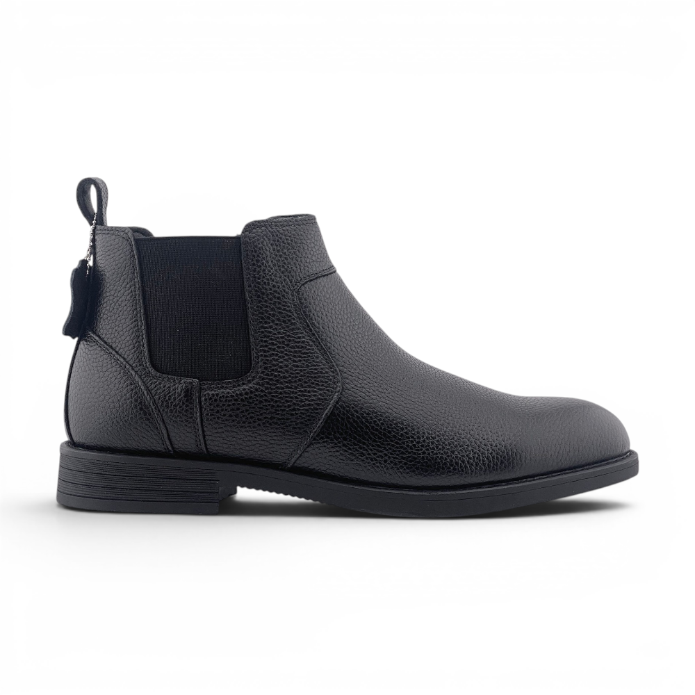 Men's City Tower Dress Boots by Charles & Henry London | Black