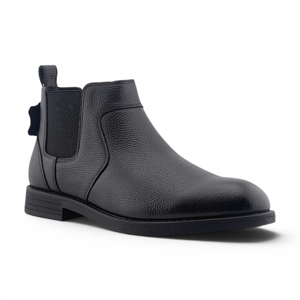 Men's City Tower Dress Boots by Charles & Henry London | Black