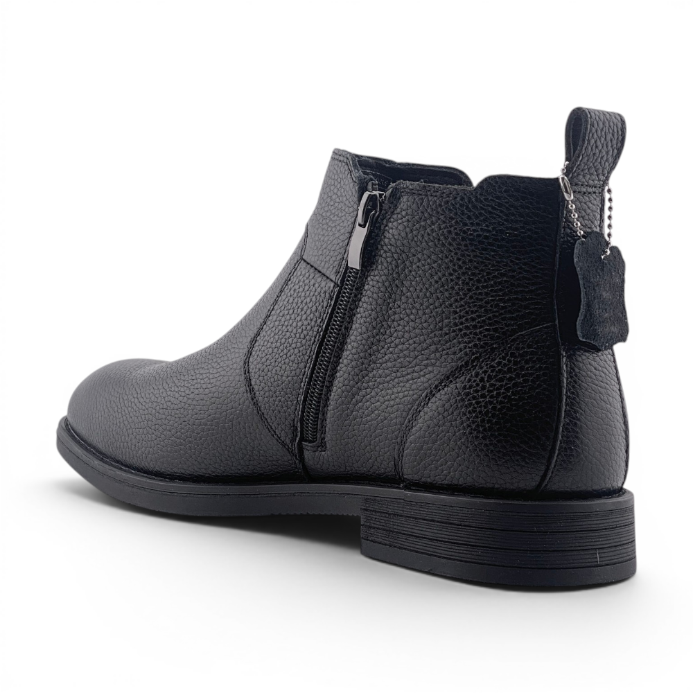 Men's City Tower Dress Boots by Charles & Henry London | Black