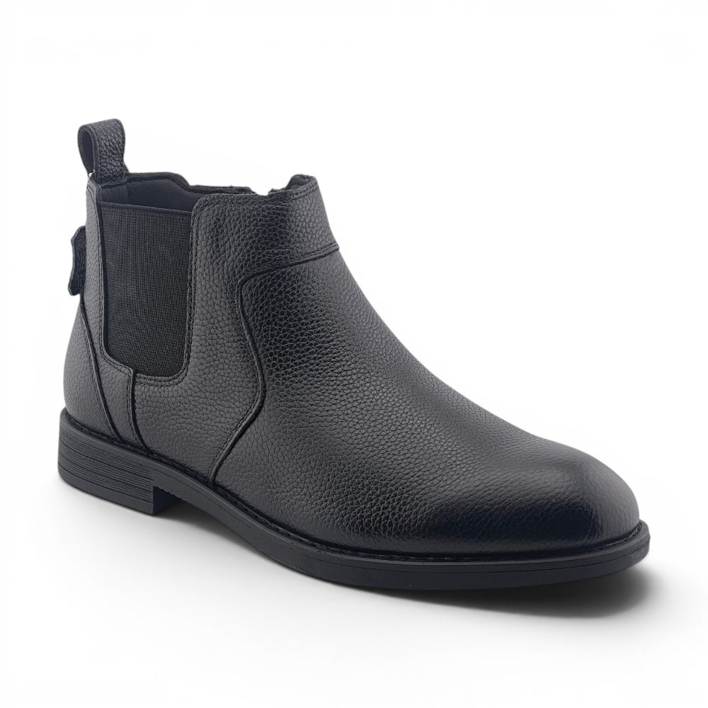 Men's City Tower Dress Boots by Charles & Henry London | Black