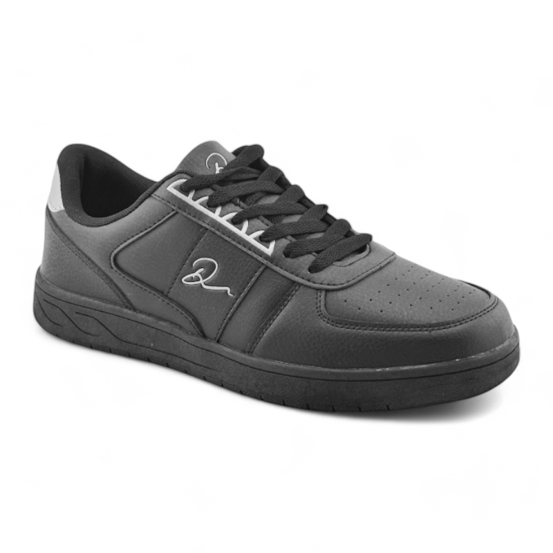 Men's Sneakers | MSN3157 | Black & White Black