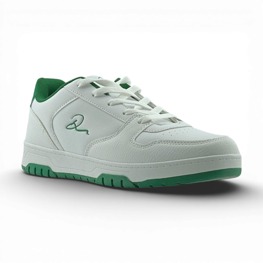 Men's Sneakers | MSN3203 | White Black & White Green