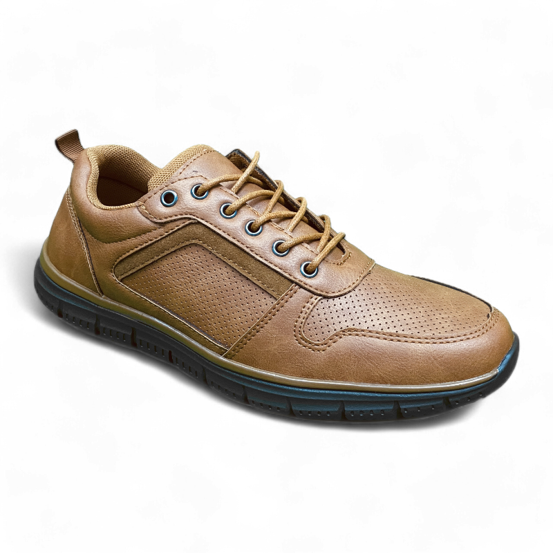 Men's Work Casual Shoes | MWC4104 | Black & Tan