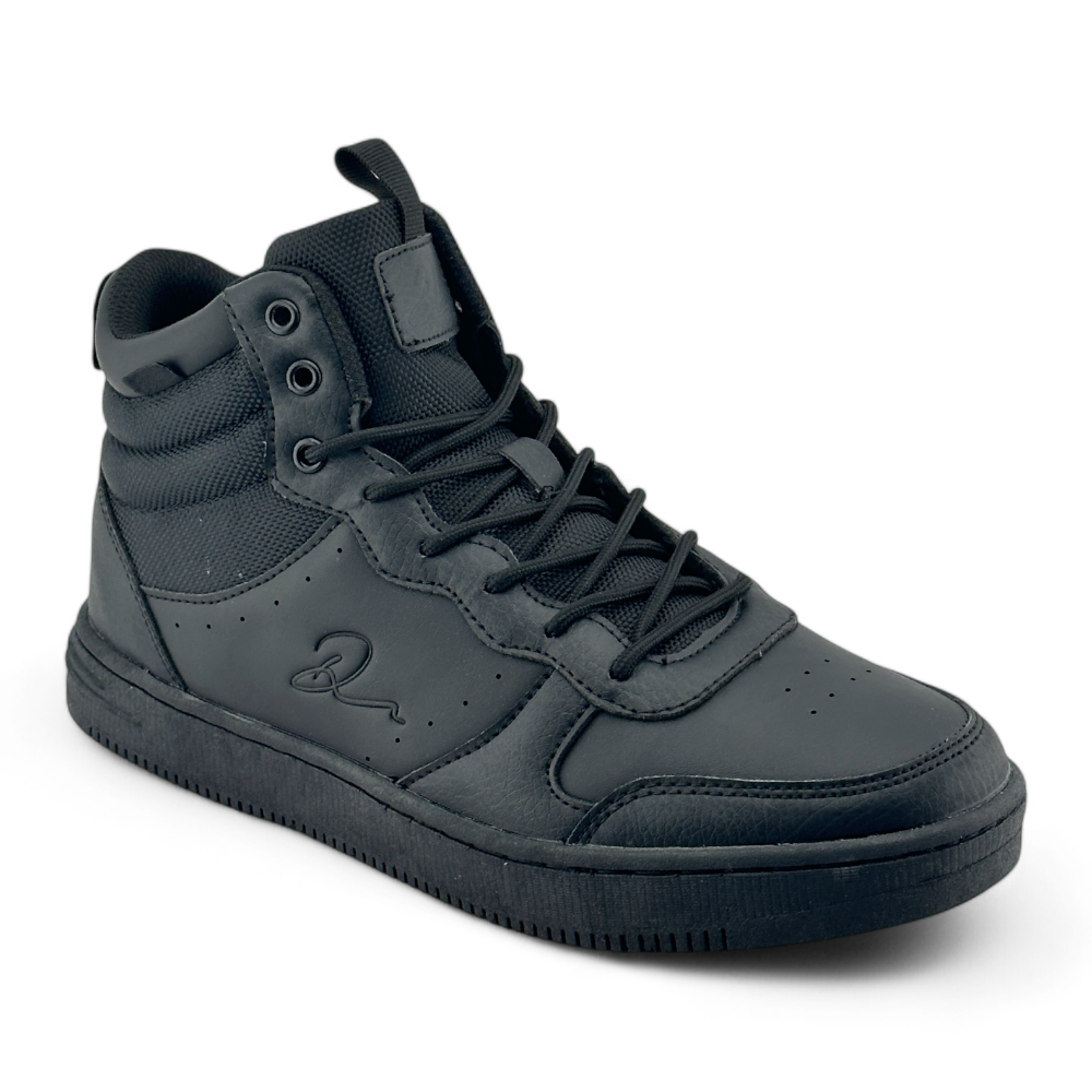 Men's Hi Top Sneakers | MSN5015 | Black