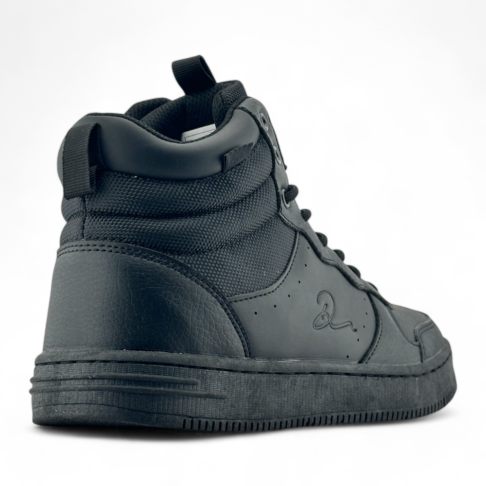 Men's Hi Top Sneakers | MSN5015 | Black