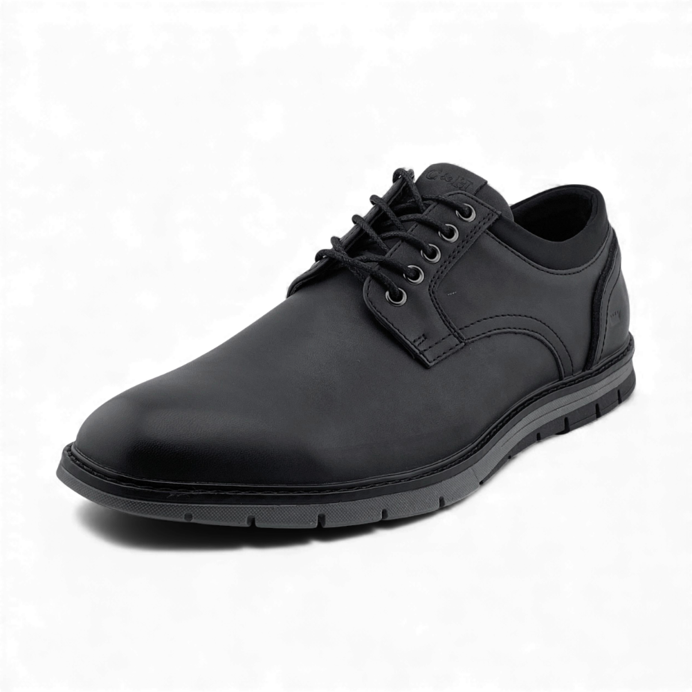 Men's Grand Tower Casual Shoes by Charles & Henry London | Black & Brown