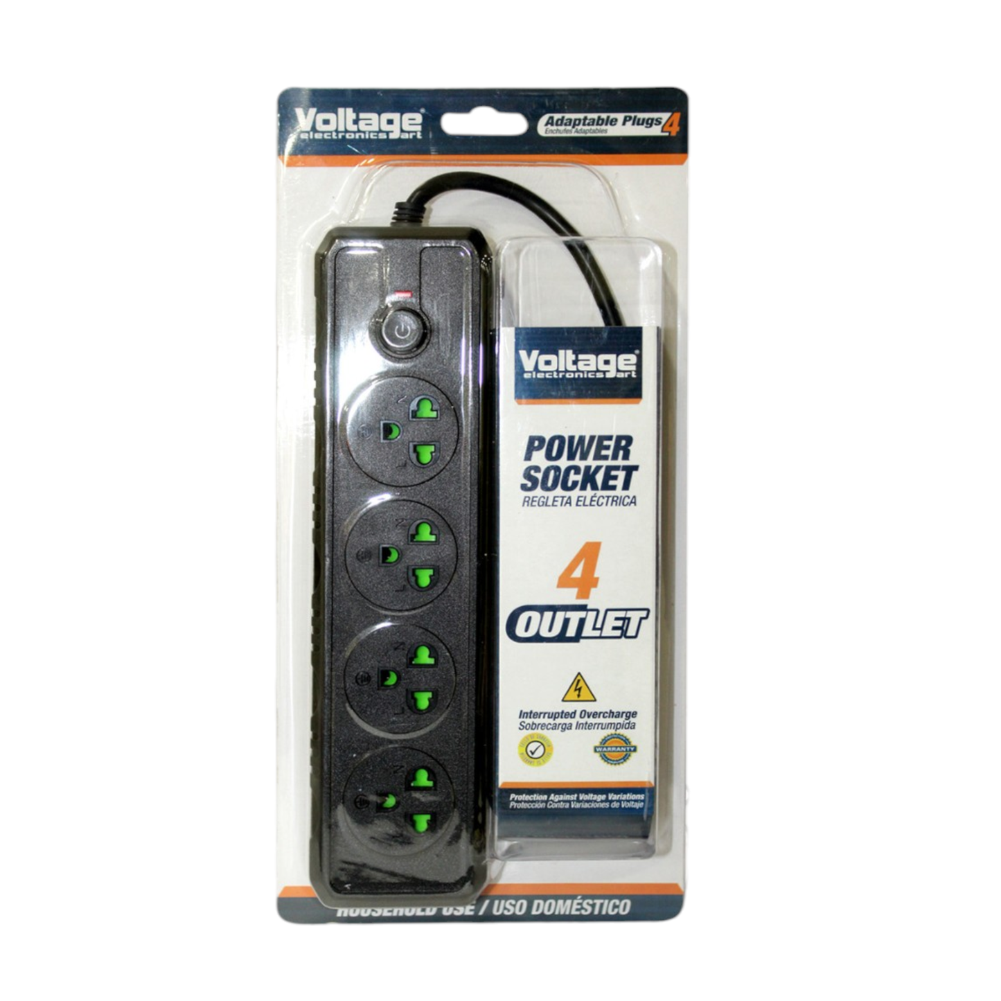 Voltage Power Strip Surge Protector