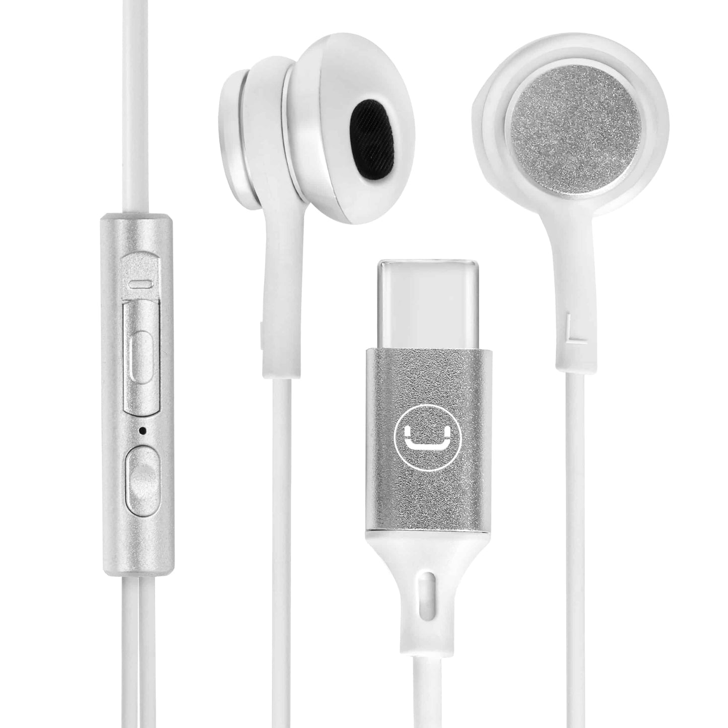 UNNO ULTRA USB-C EARBUDS WHITE