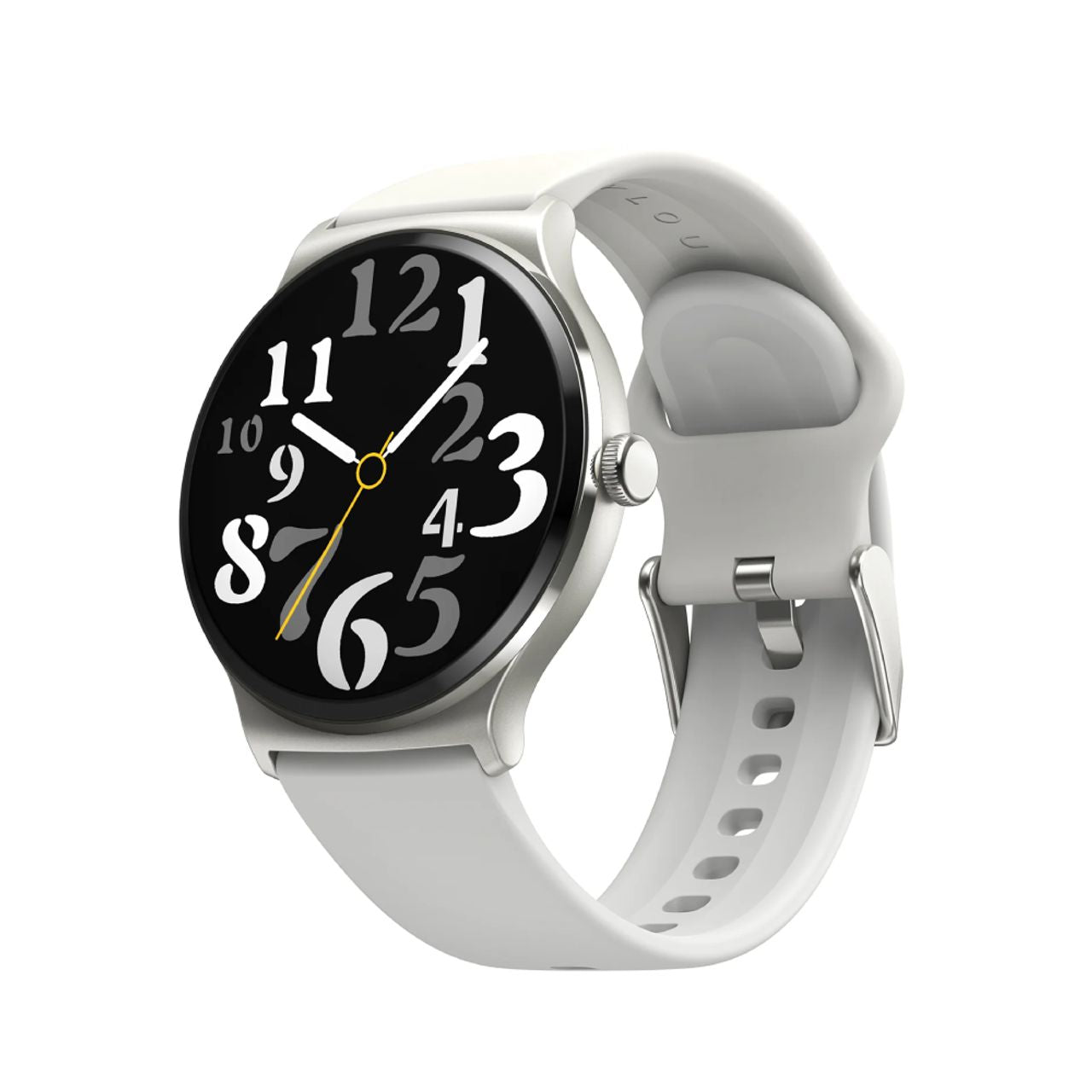 HAYLOY Solar Lite Smart Watch | Silver