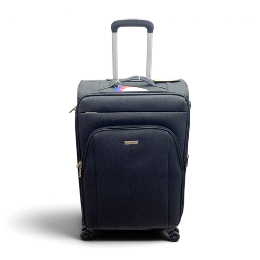Fabric Luggage Black Medium 24"