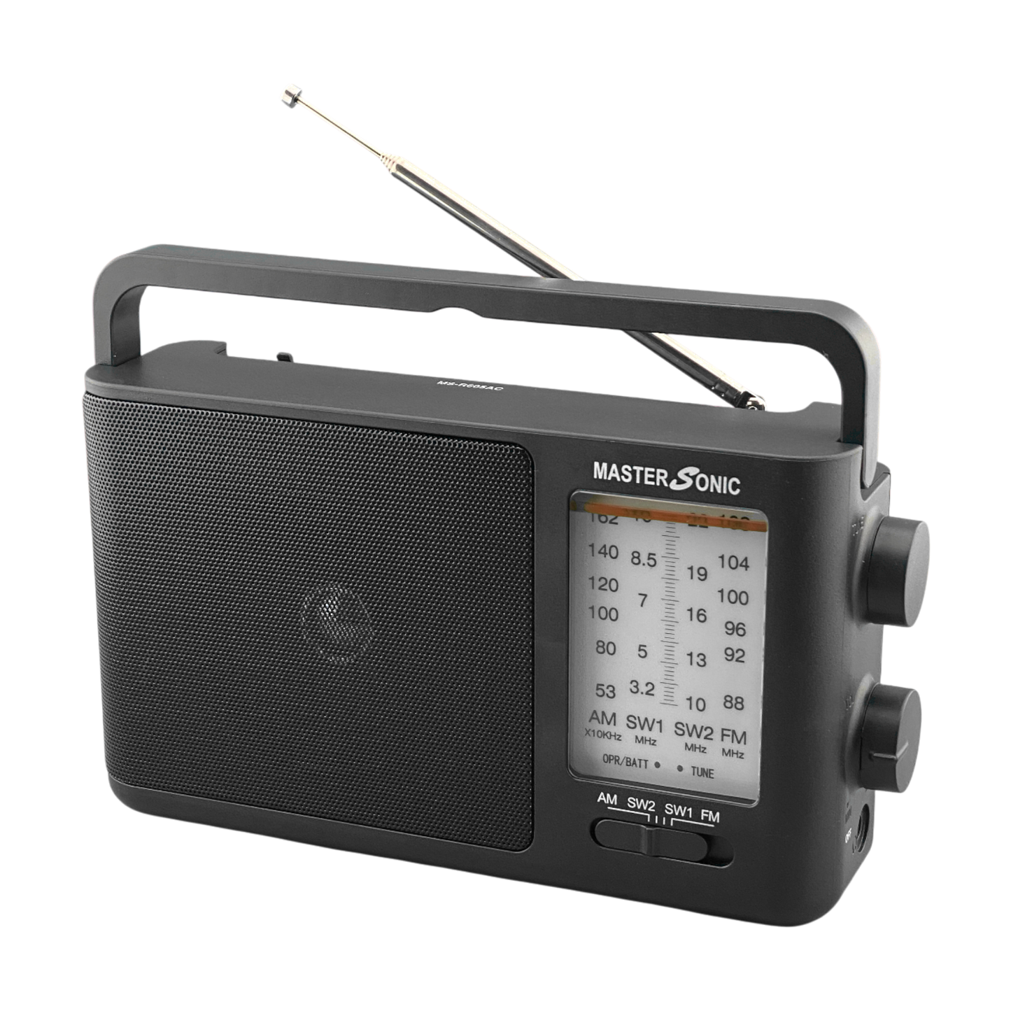 Master Sonic 4 Band Radio with AC Cord R605AC