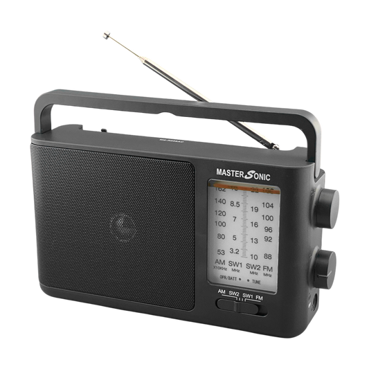 Master Sonic 4 Band Radio with AC Cord R605AC