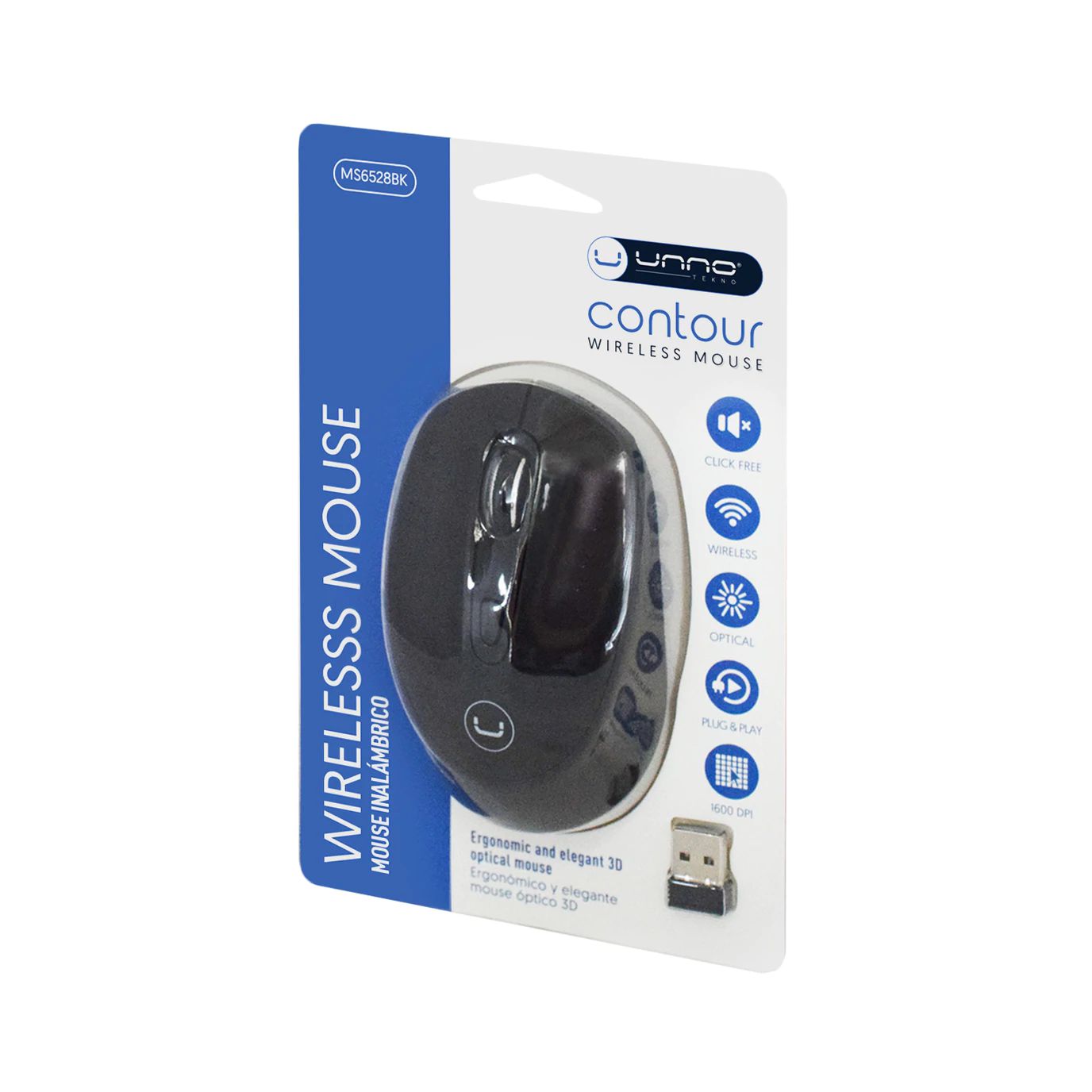 CONTOUR WIRELESS MOUSE | BLACK