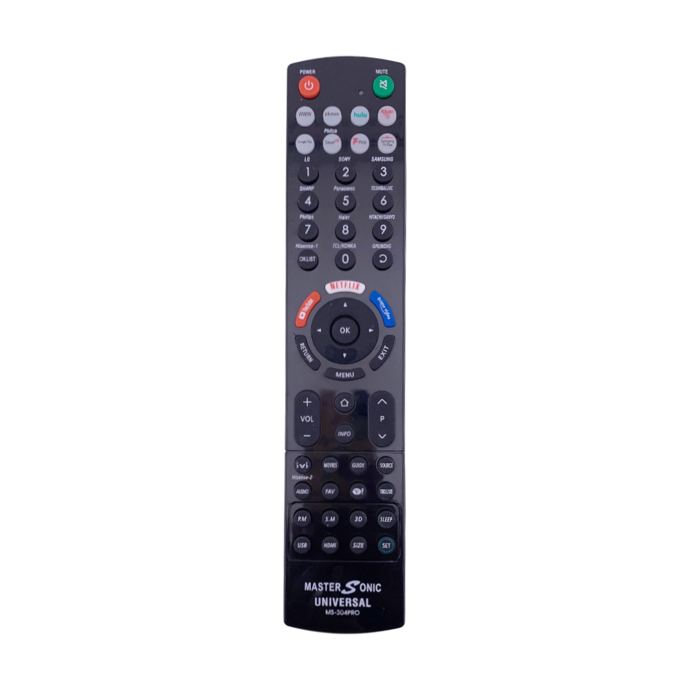 Master Sonic Universal TV Remote