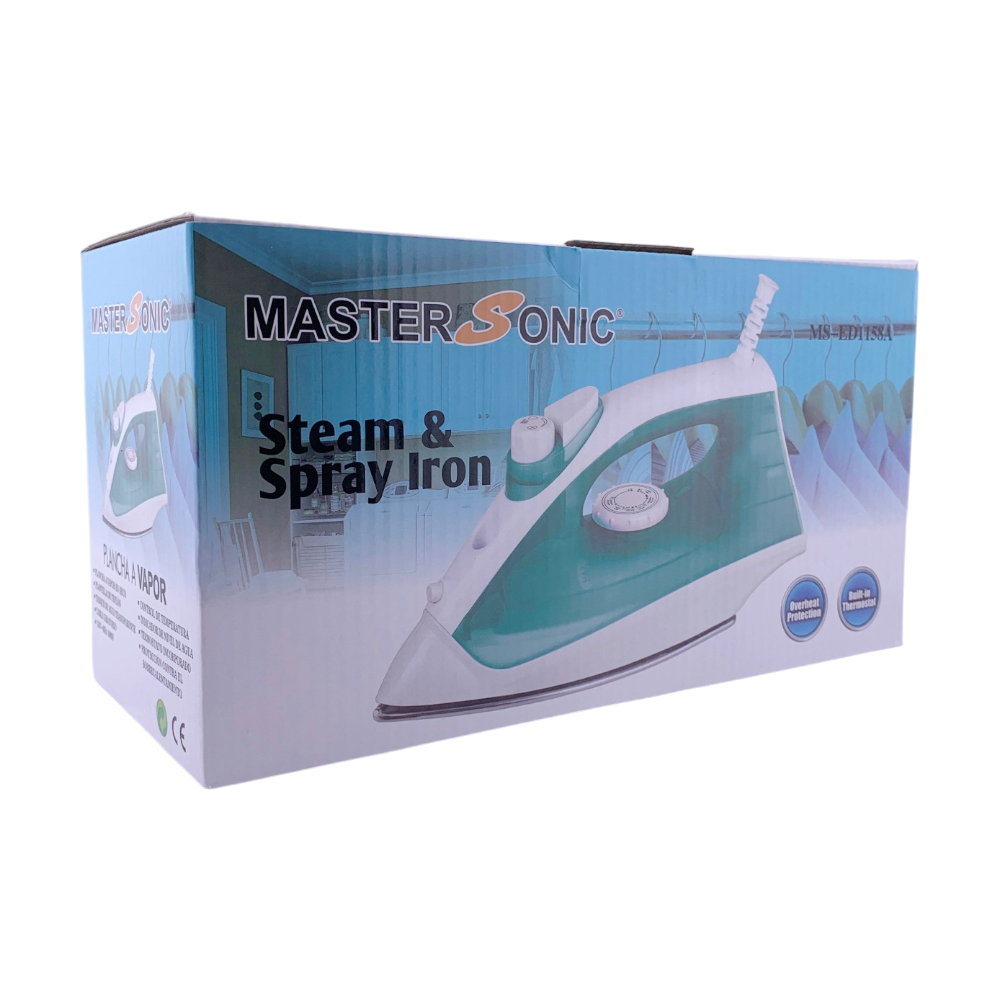 Master Sonics Steam \ Dry Iron