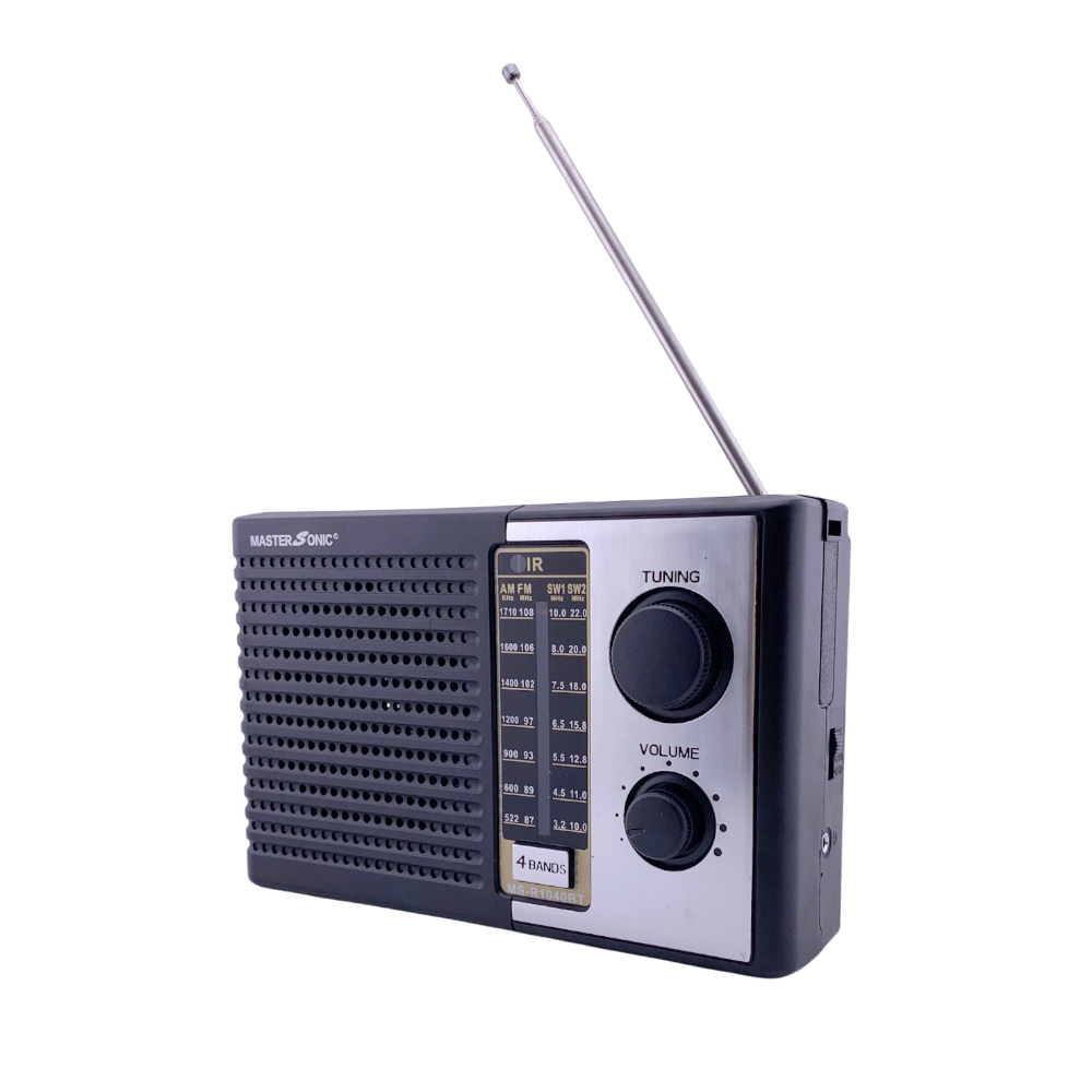 Master Sonic 4 Band Radio with USB & BT | MSR1040BT