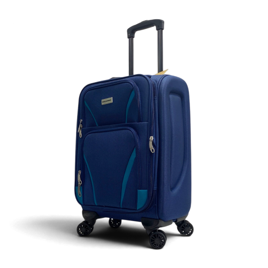 Fabric Luggage Navy Small 20"