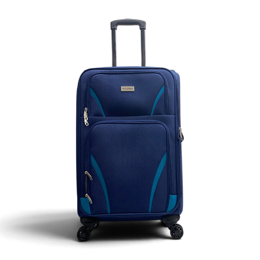 Fabric Luggage Navy Medium 24"