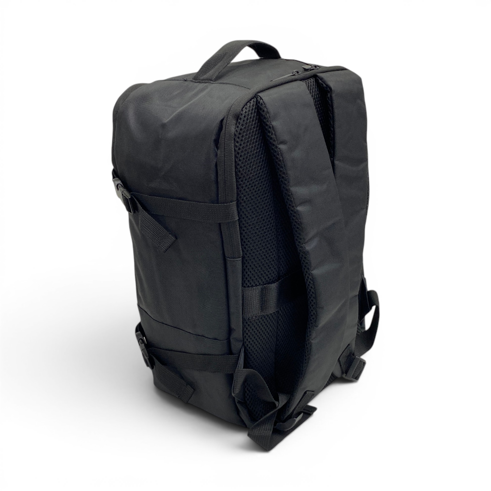 Multi Compartment 16" Laptop Backpack | Black